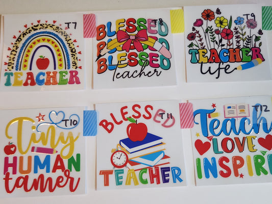 Teacher Decal