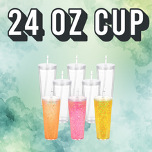Load image into Gallery viewer, 24 oz Acrylic Cup