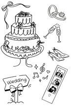 Load image into Gallery viewer, Wedding Day Coloring Sticker Book