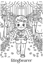 Load image into Gallery viewer, Wedding Day Coloring Sticker Book
