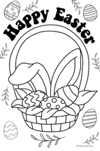 Load image into Gallery viewer, Easter Coloring Sticker Book