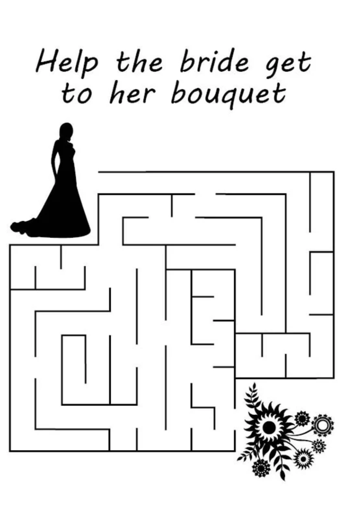 Wedding Day Coloring Sticker Book
