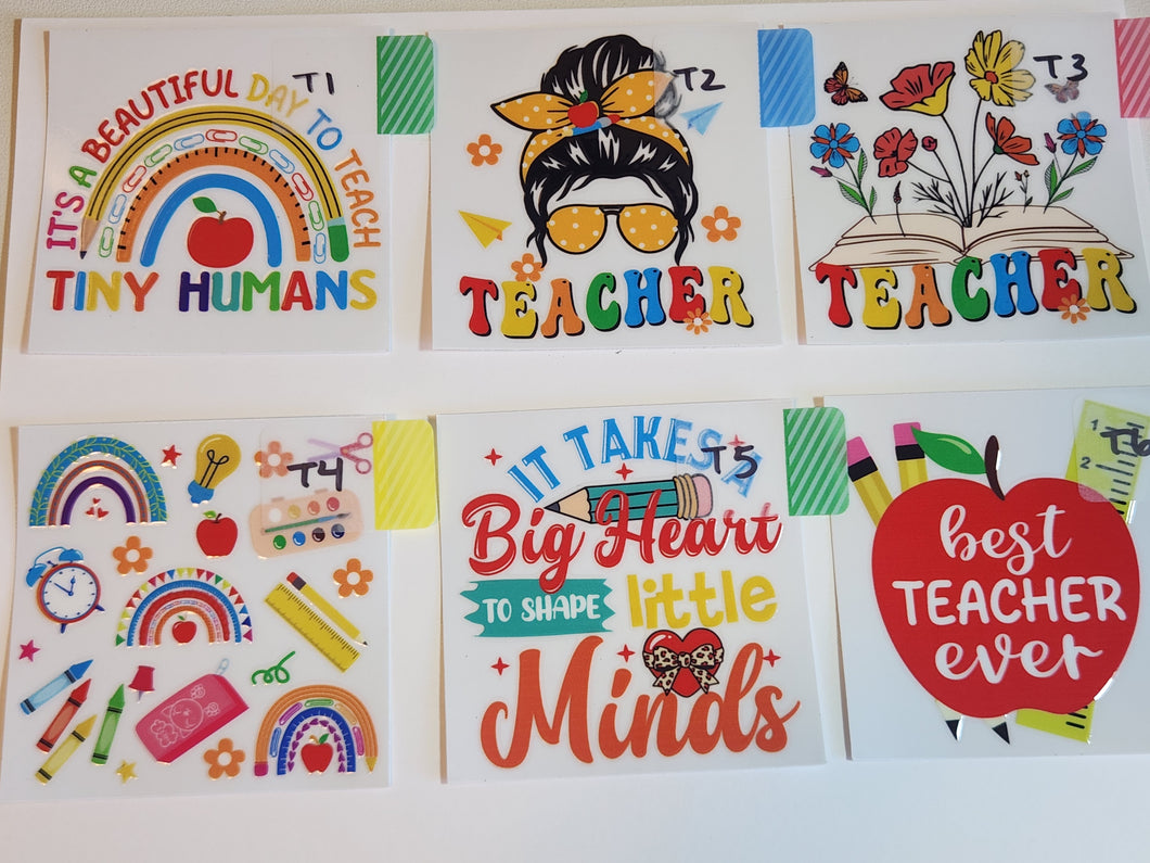 Teacher Decals