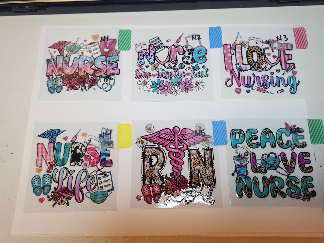 Nurse Decals