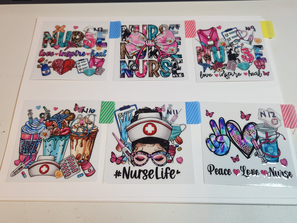 Nurse Decals