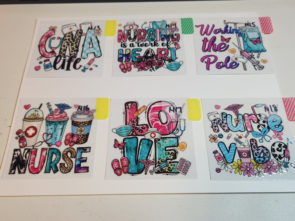 Nurse Decals