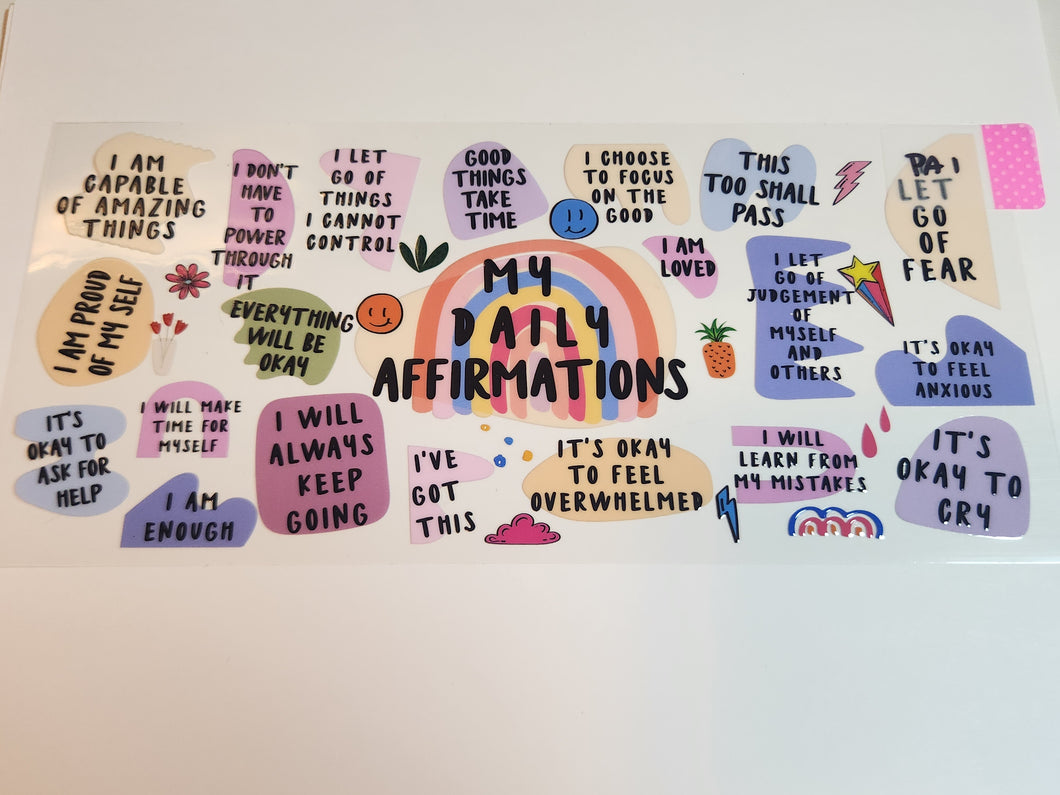 Positive Affirmation Wraps