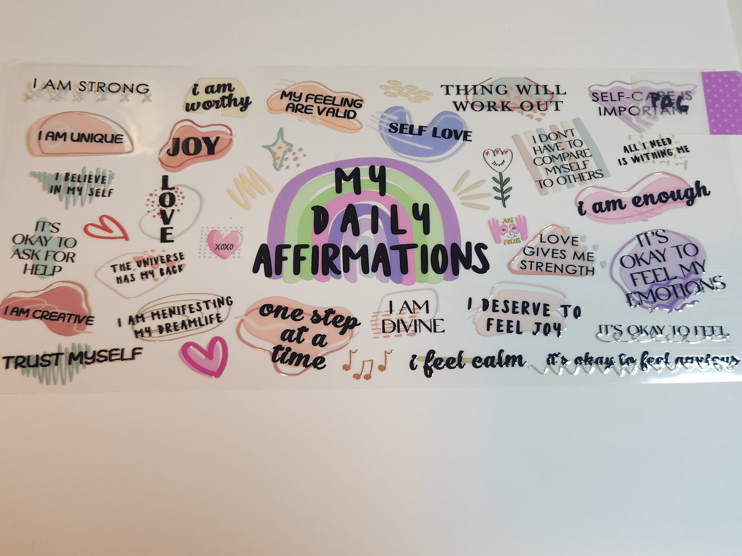 Positive Affirmation Wraps