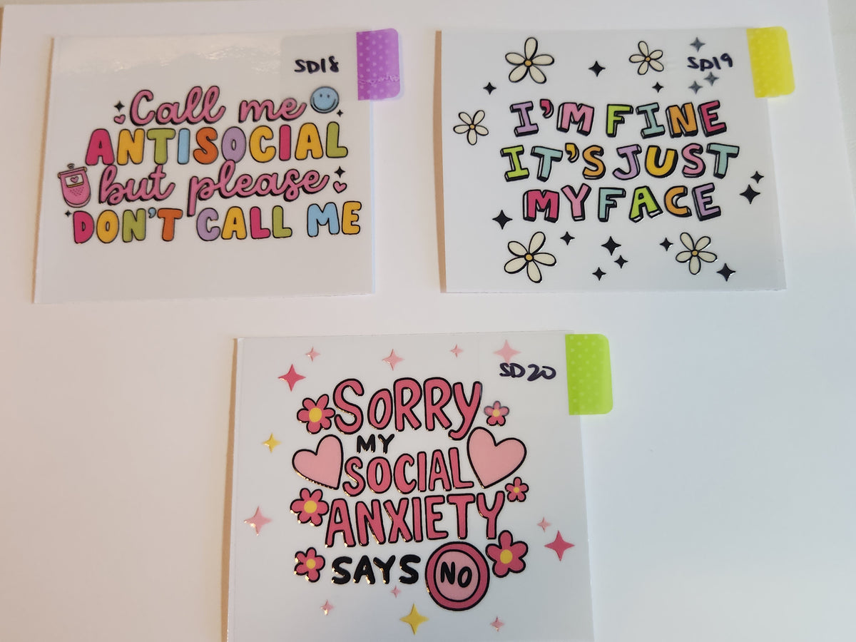 Sarcasm Decal