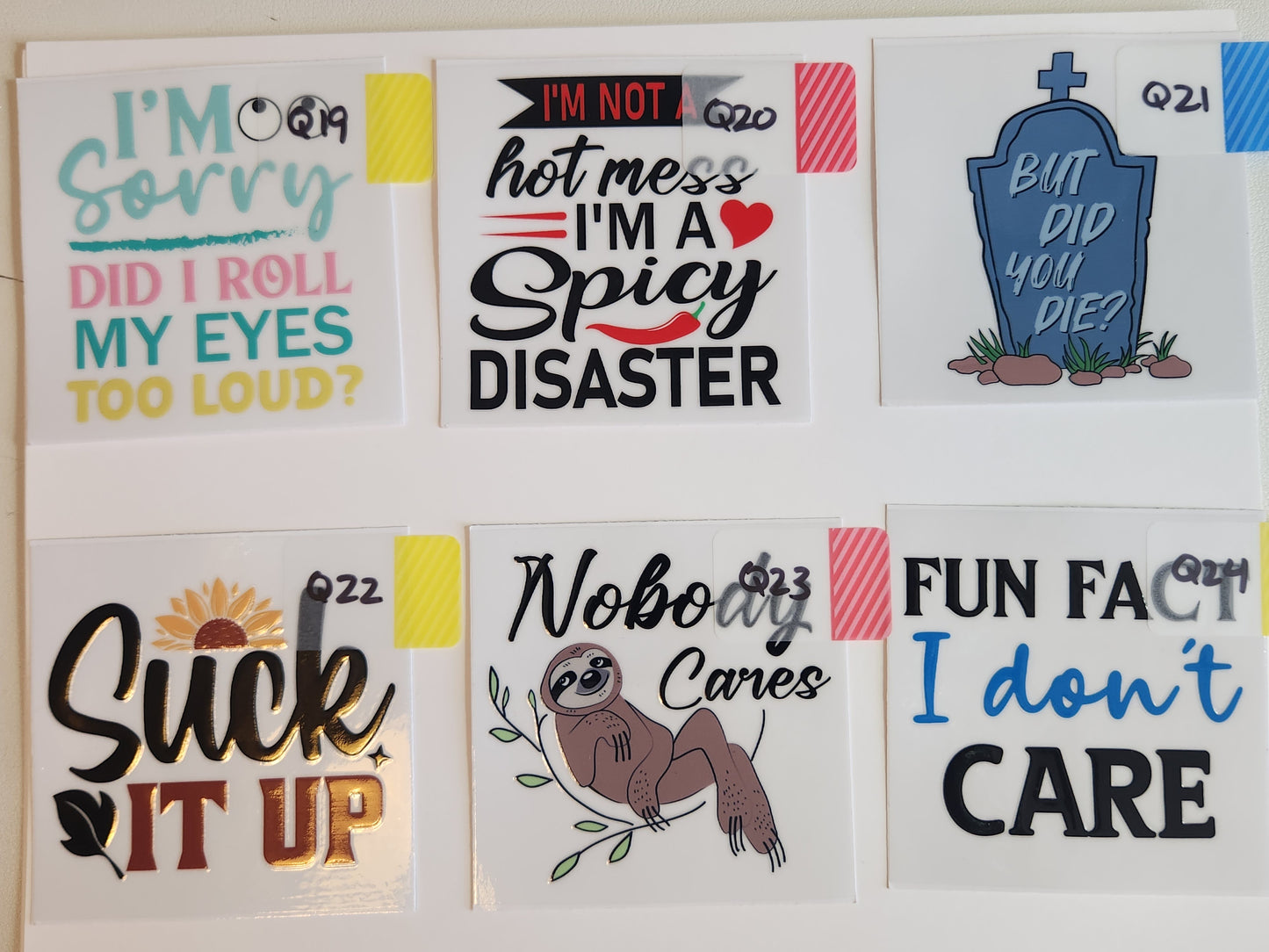 Quotes Decal