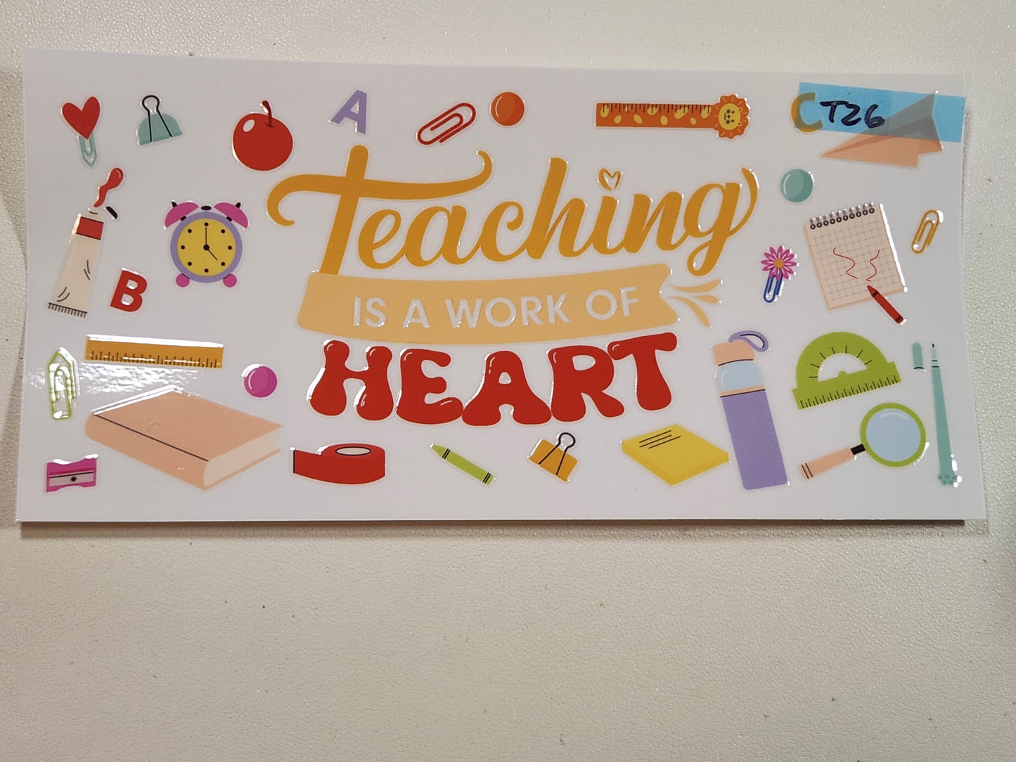 Teacher Decal