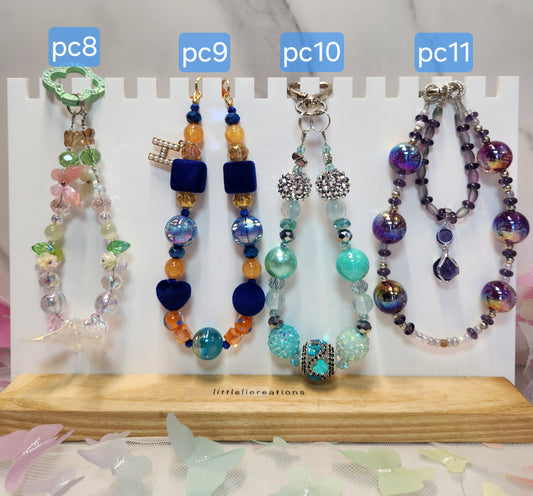 Pre-Made Keychain/Phone/Bag Charms #8-14