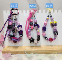 Load image into Gallery viewer, Pre-Made Keychain/Phone/Bag Charms #8-14
