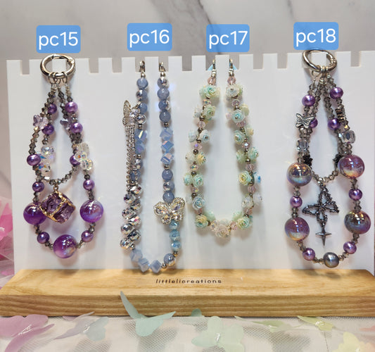 Pre-Made Keychain/Phone/Bag Charms #15-22
