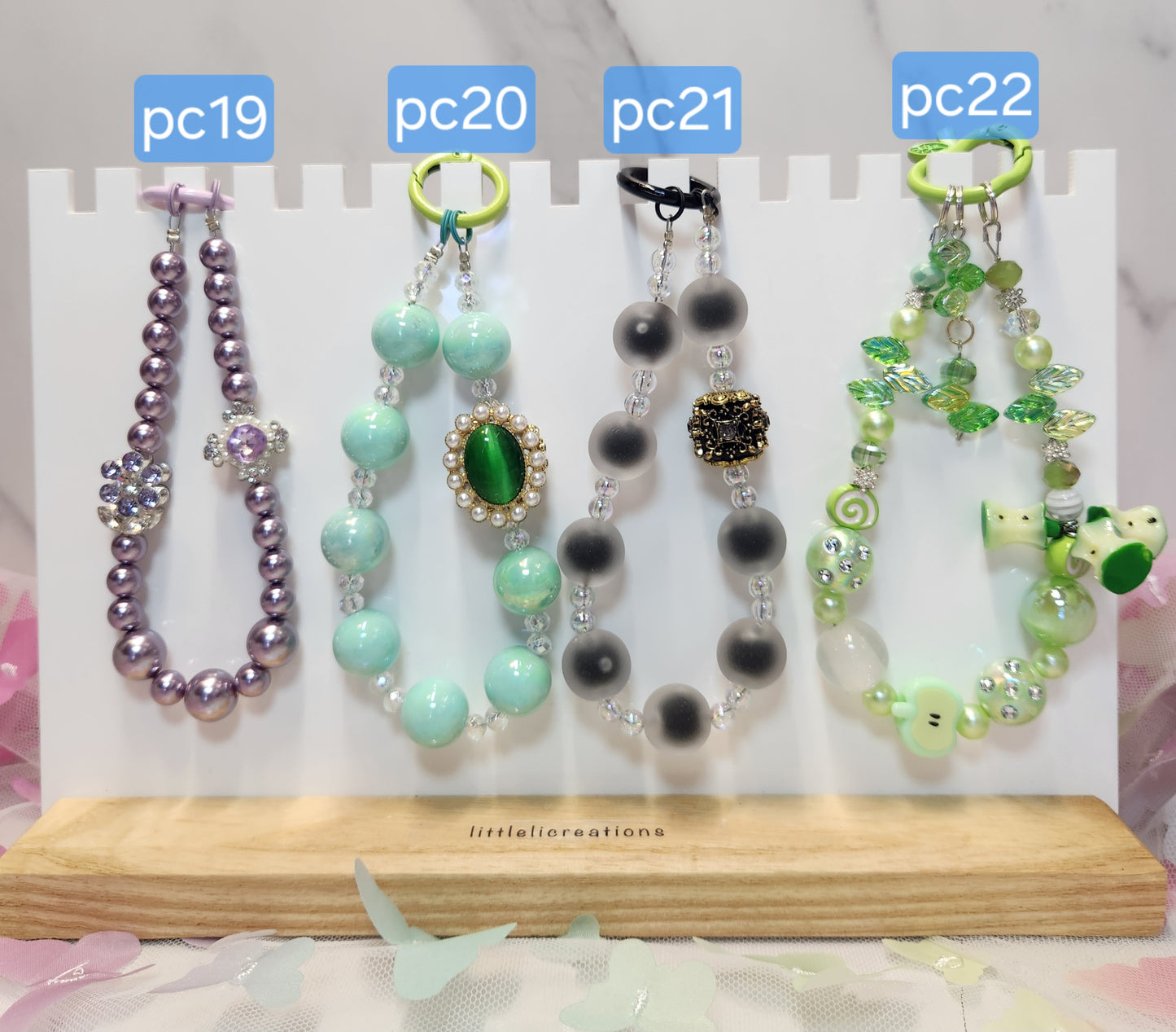 Pre-Made Keychain/Phone/Bag Charms #15-22