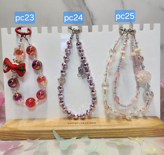Pre-Made Keychain/Phone/Bag Charms #23-28