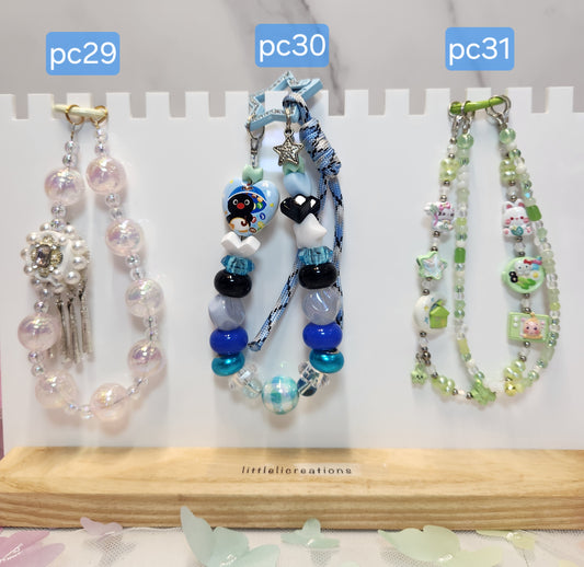 Pre-Made Keychain/Phone/Bag Charms #29-35