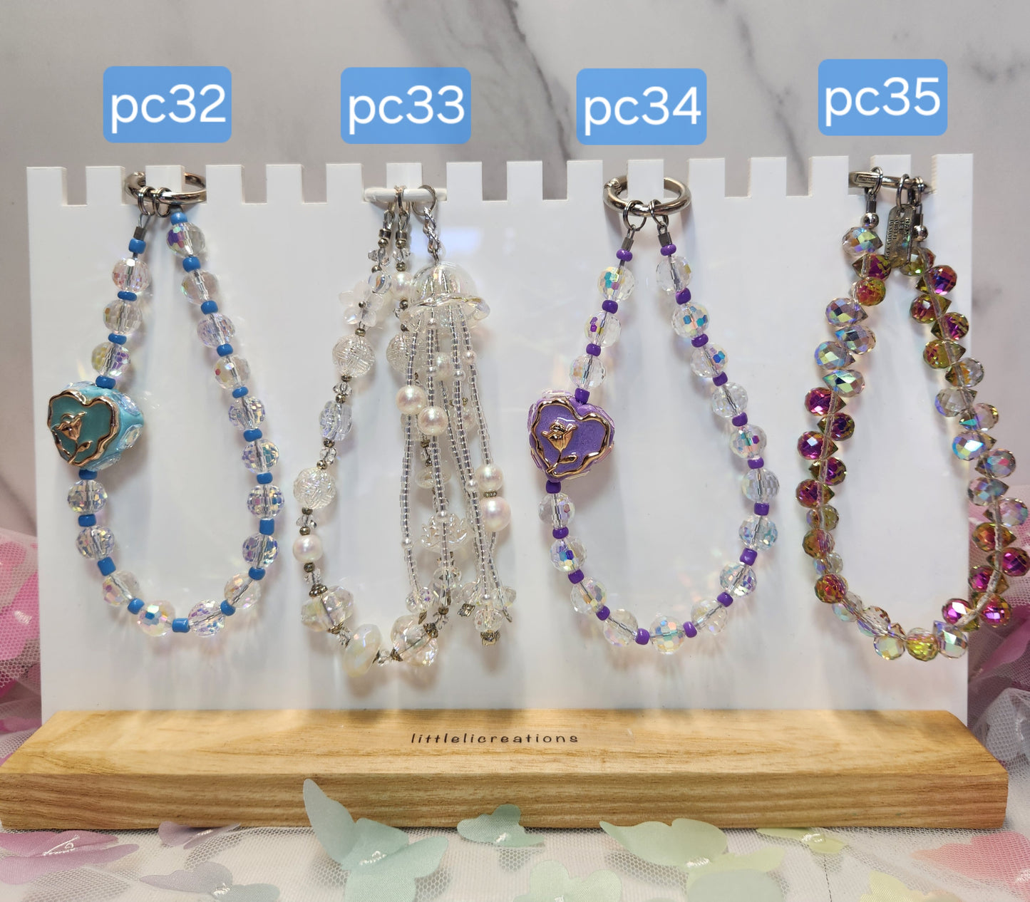 Pre-Made Keychain/Phone/Bag Charms #29-35