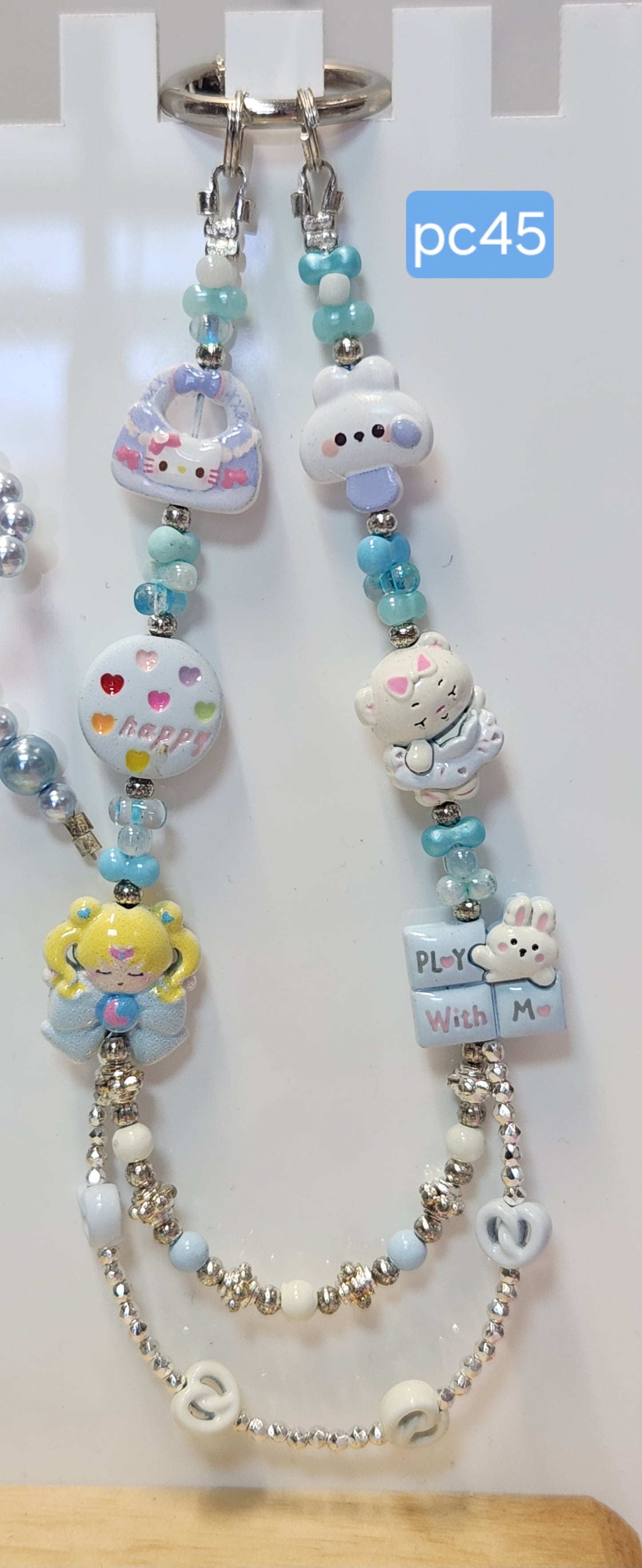 Pre-Made Keychain/Phone/Bag Charms #44-49