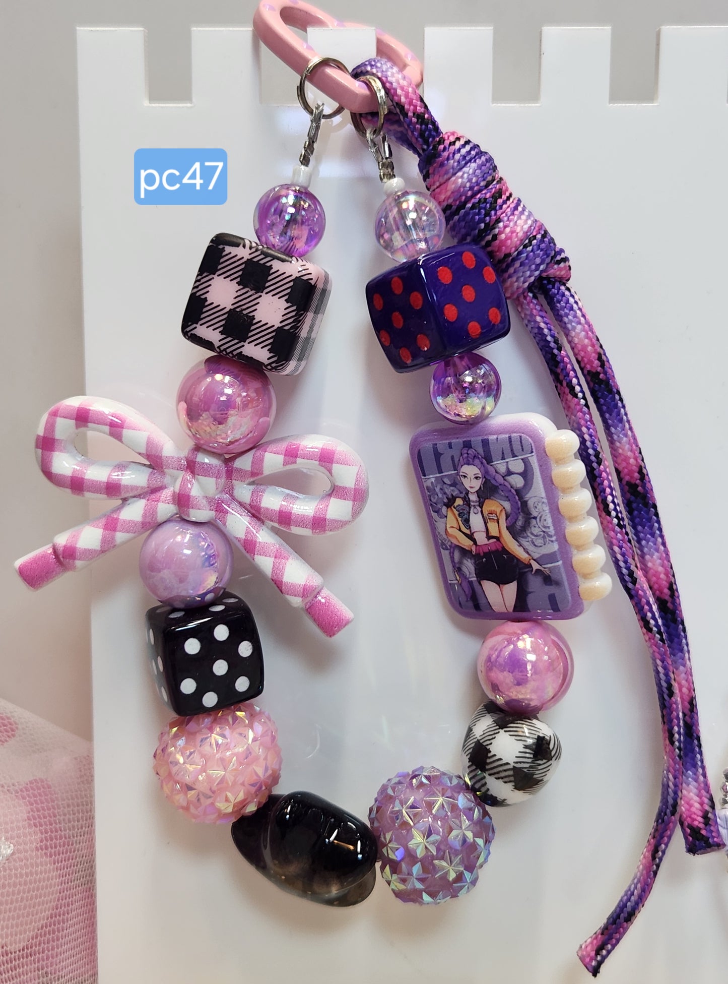 Pre-Made Keychain/Phone/Bag Charms #44-49