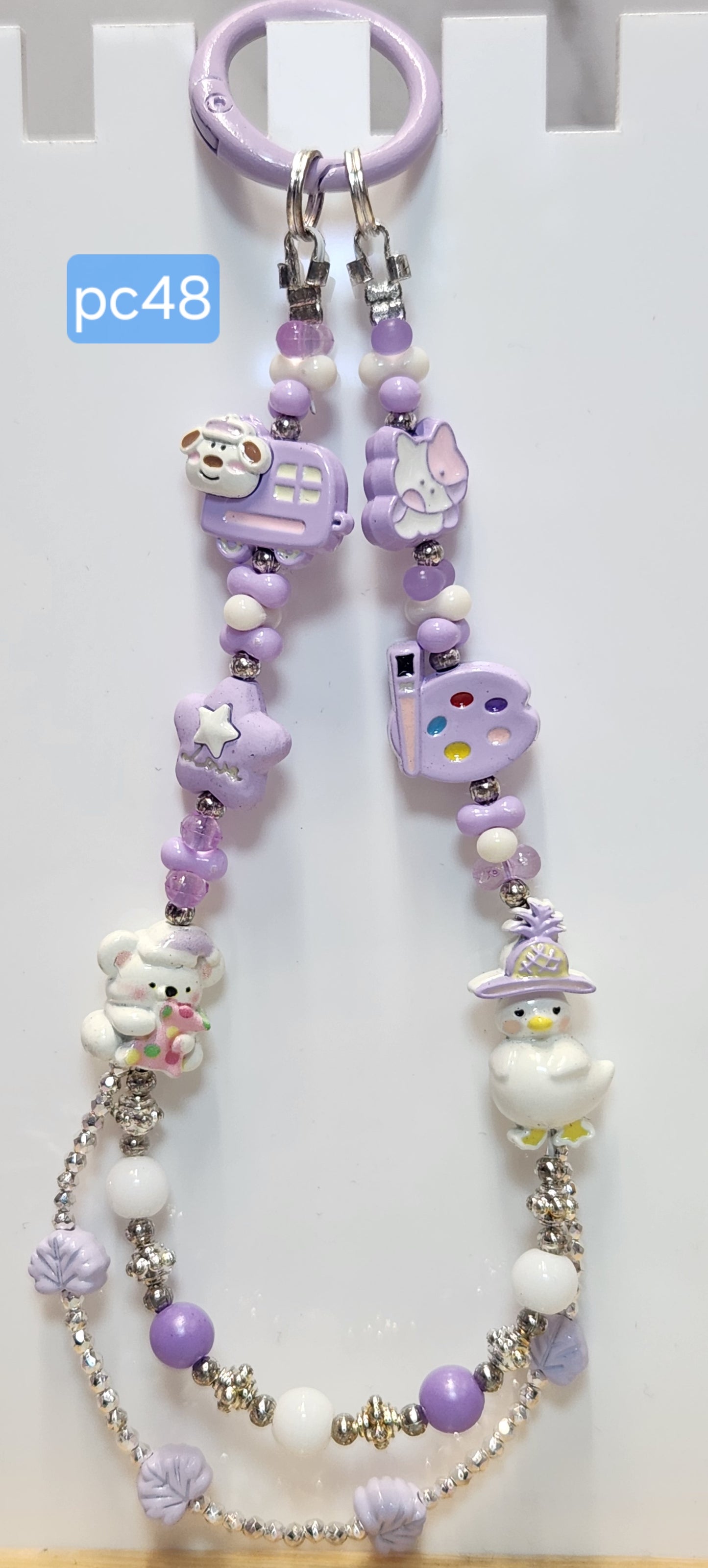 Pre-Made Keychain/Phone/Bag Charms #44-49