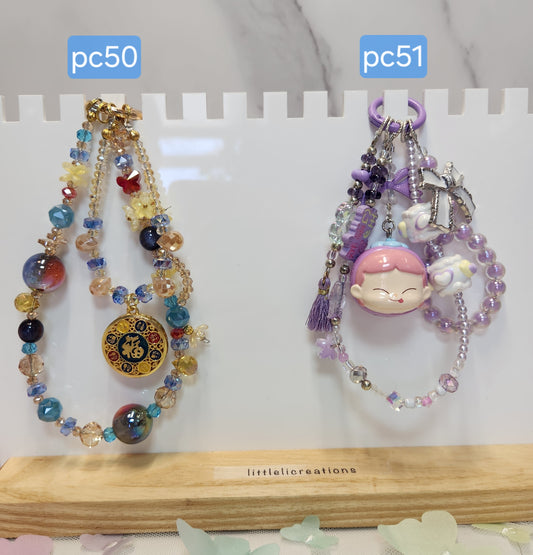 Pre-Made Keychain/Phone/Bag Charms #50-54