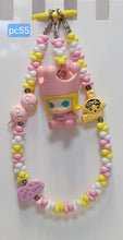 Load image into Gallery viewer, Pre-Made Keychain/Phone/Bag Charms #50-54
