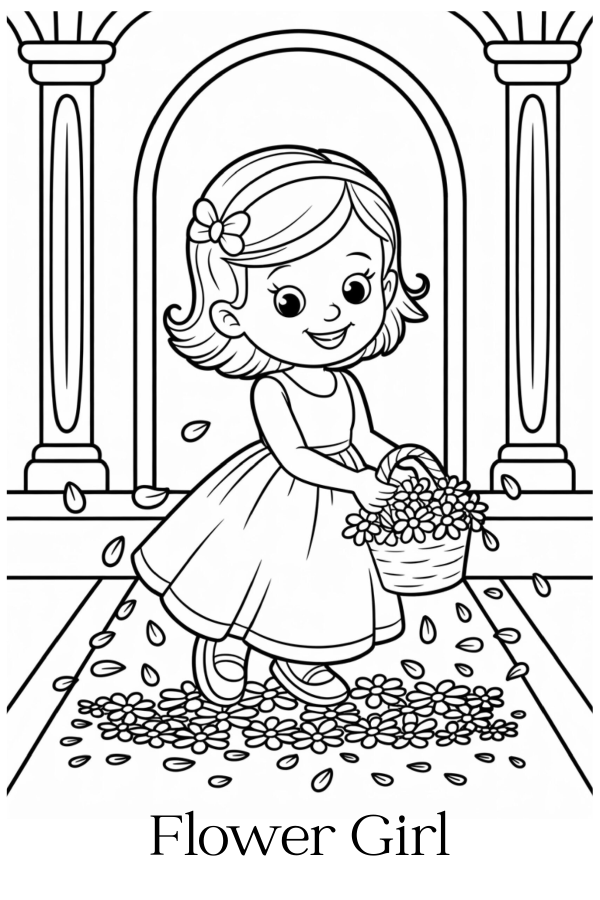 Wedding Day Coloring Sticker Book