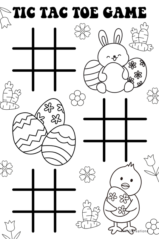 Easter Coloring Sticker Book