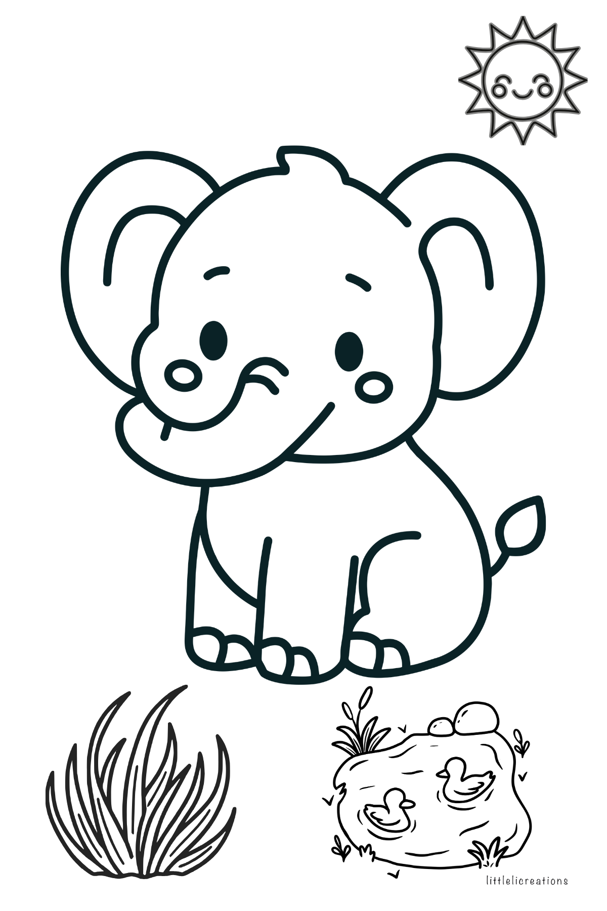 BOY Baby Shower Coloring Sticker Book