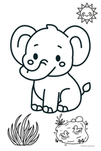 Load image into Gallery viewer, BOY Baby Shower Coloring Sticker Book
