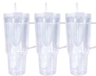 30 oz Clear Cup Lid with handle