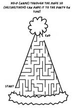 Load image into Gallery viewer, Happy Birthday Coloring Sticker Book
