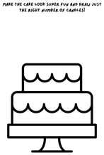 Load image into Gallery viewer, Happy Birthday Coloring Sticker Book
