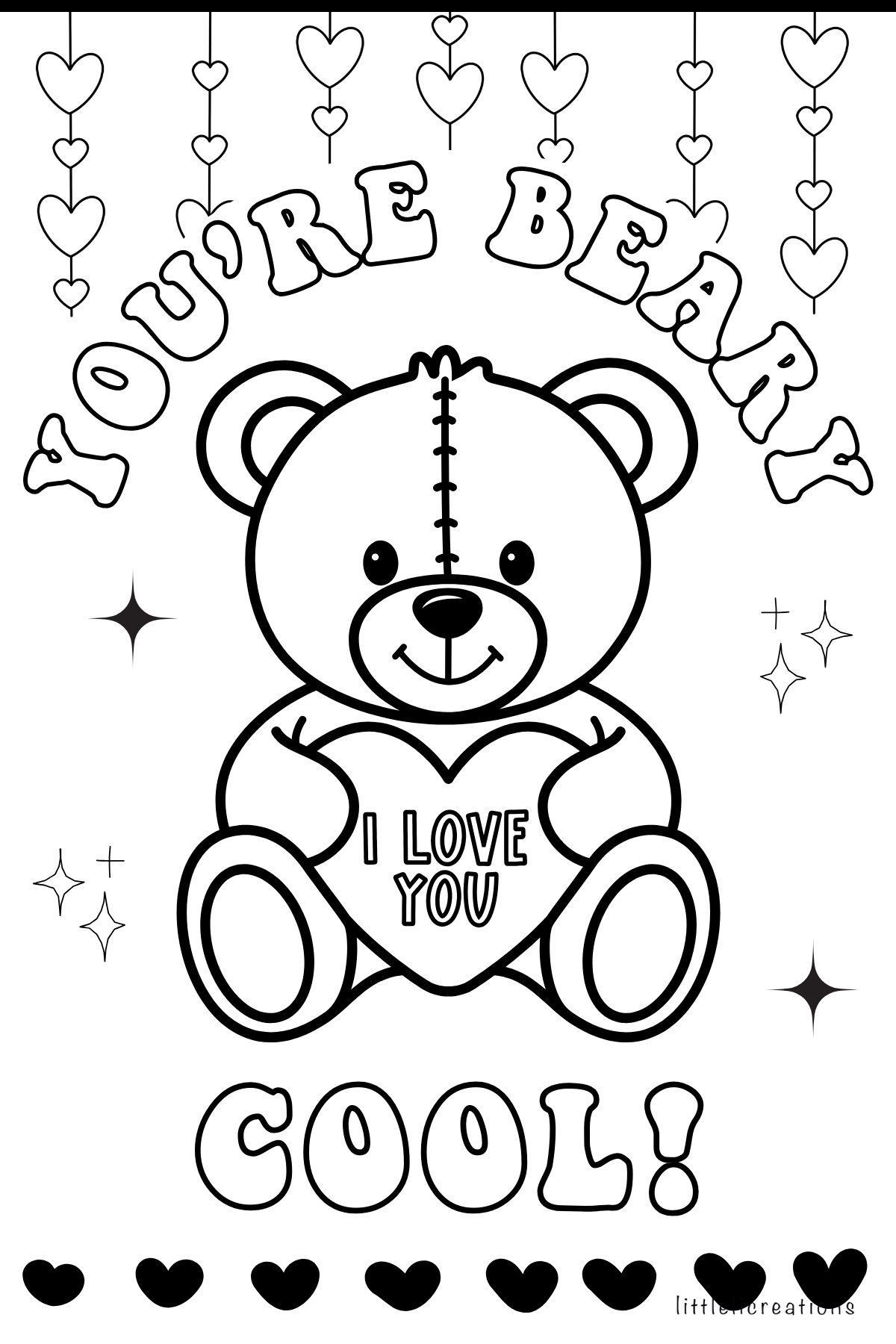 Valentine's Day Coloring Sticker Book