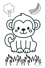 Load image into Gallery viewer, GIRL Baby Shower Coloring Sticker Book

