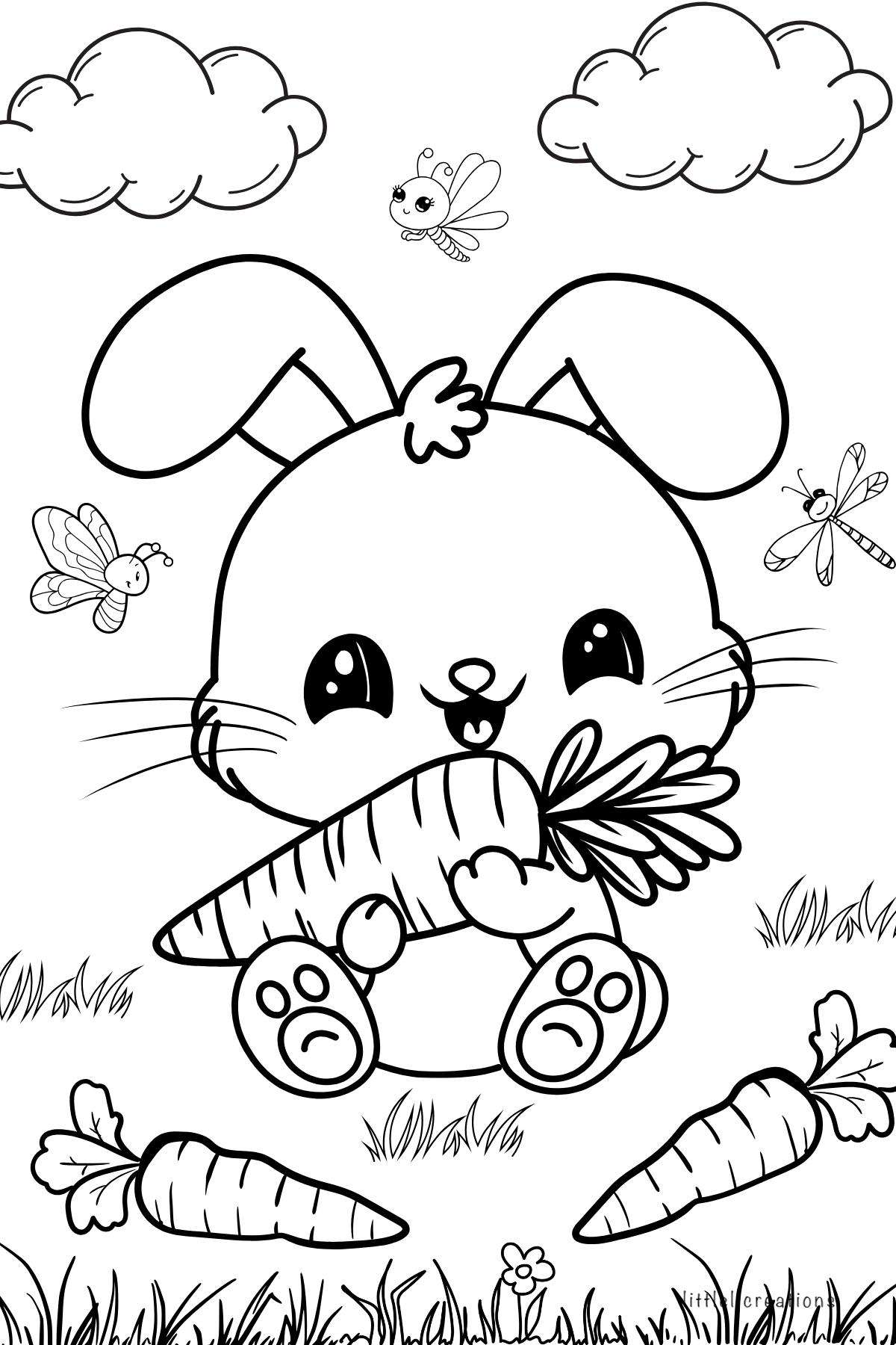 Easter Coloring Sticker Book