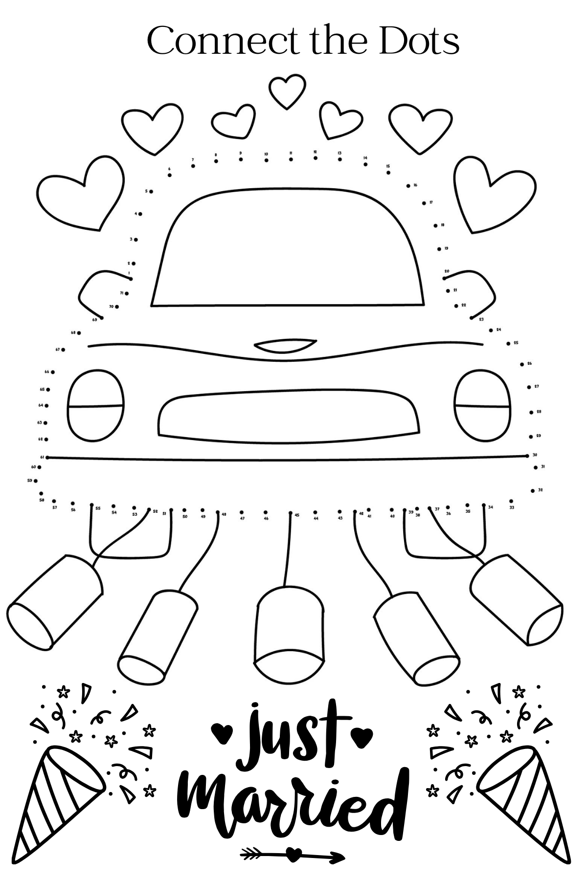Wedding Day Coloring Sticker Book