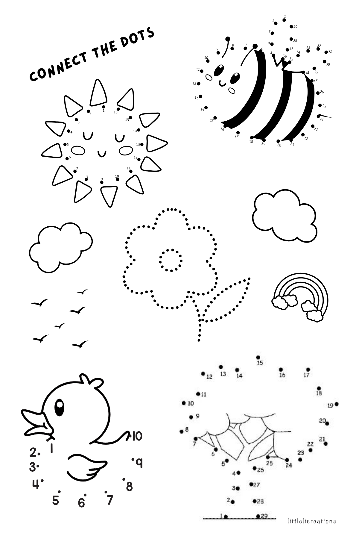 GIRL Baby Shower Coloring Sticker Book