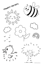 Load image into Gallery viewer, GIRL Baby Shower Coloring Sticker Book
