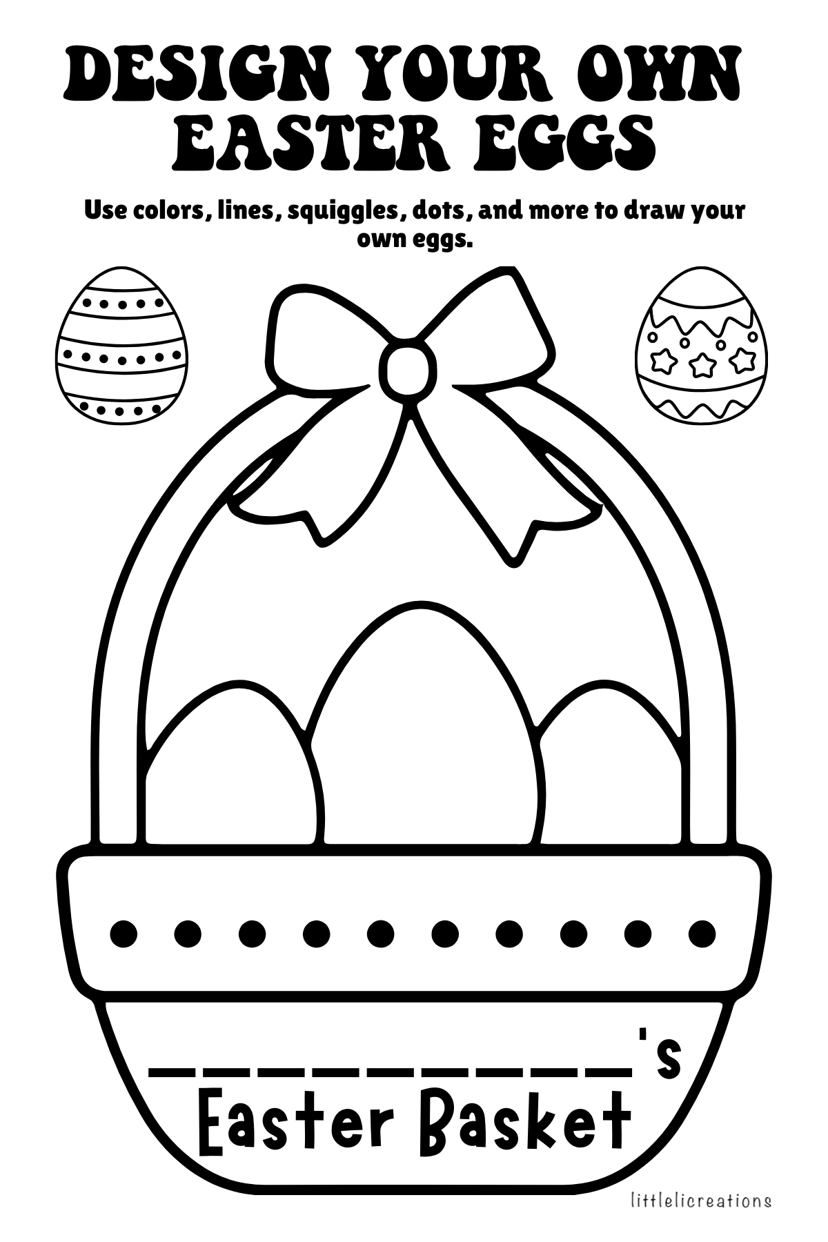 Easter Coloring Sticker Book