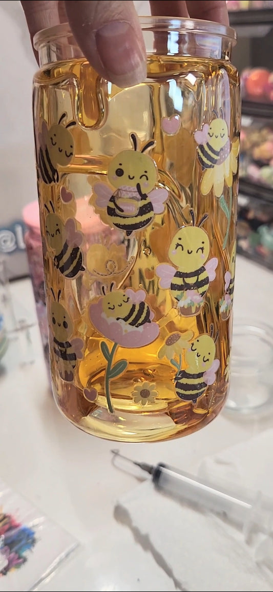 Bee Honey Drip Cup