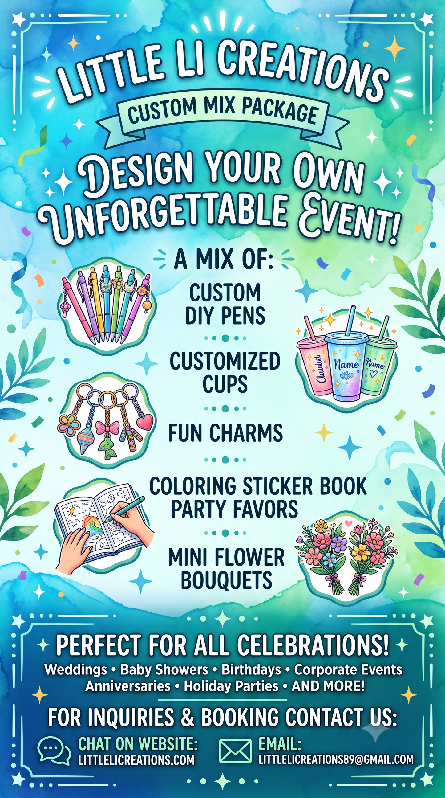 Party Package (on-site)