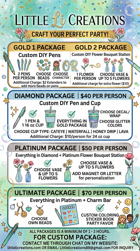 Party Package (on-site)