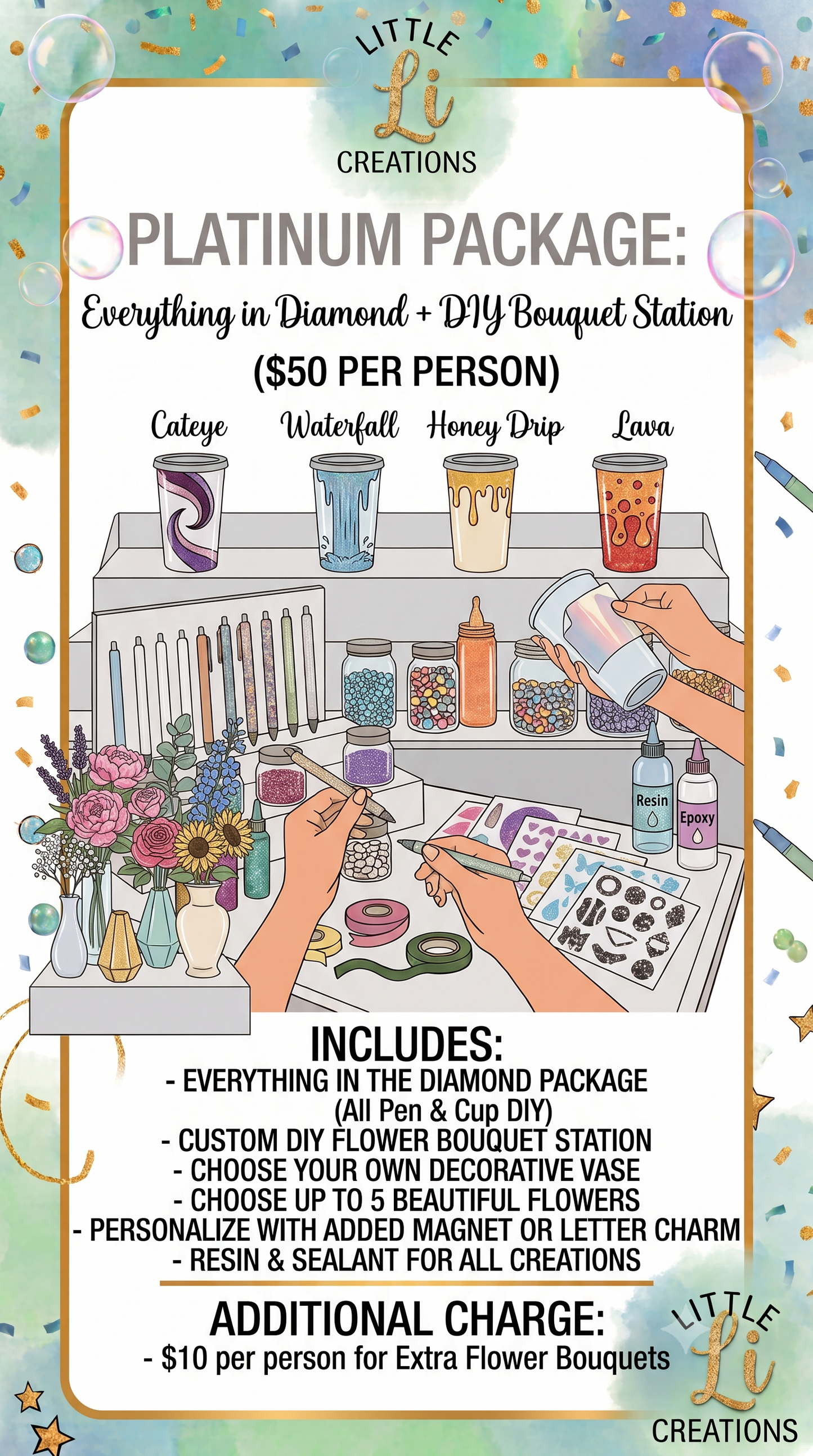 Platinum Party Package