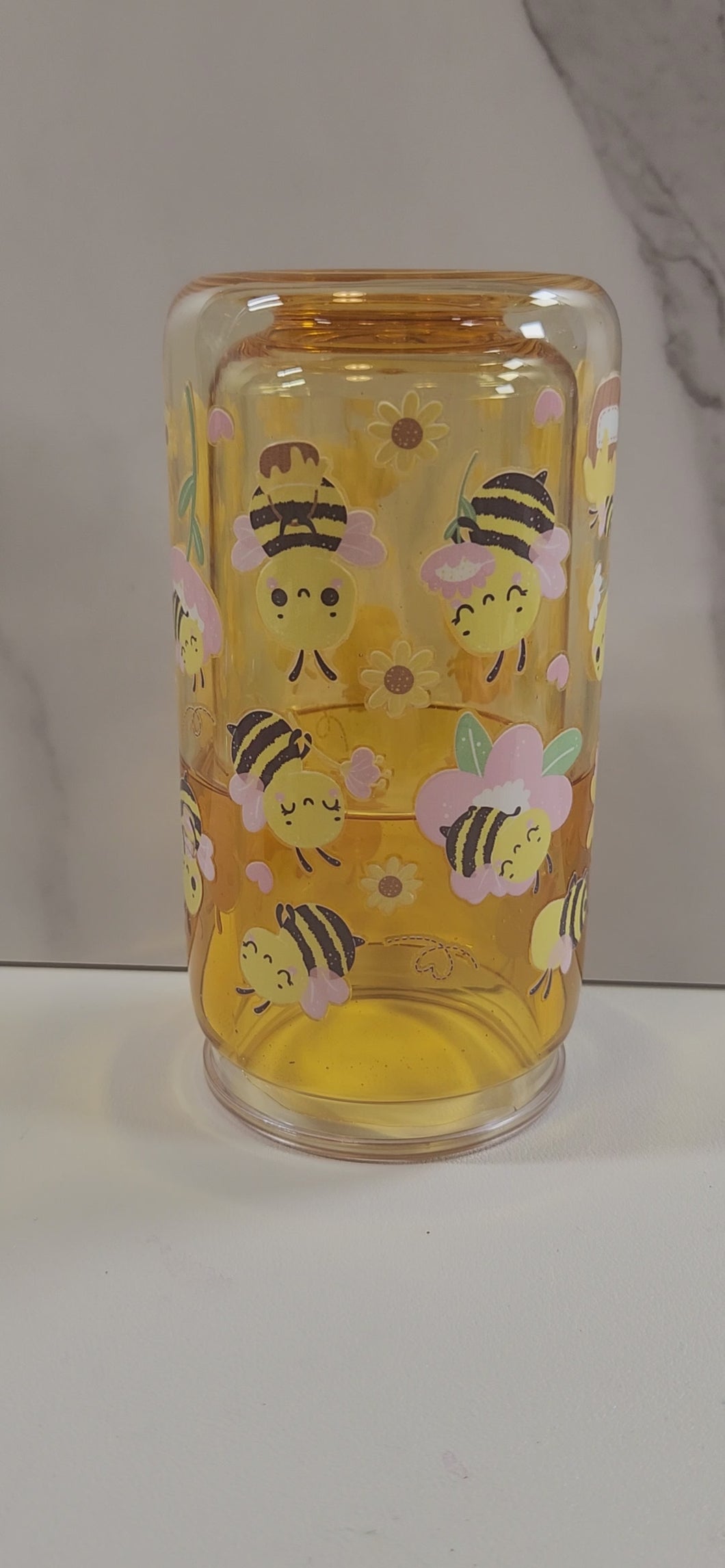 Bee Honey Drip Cup