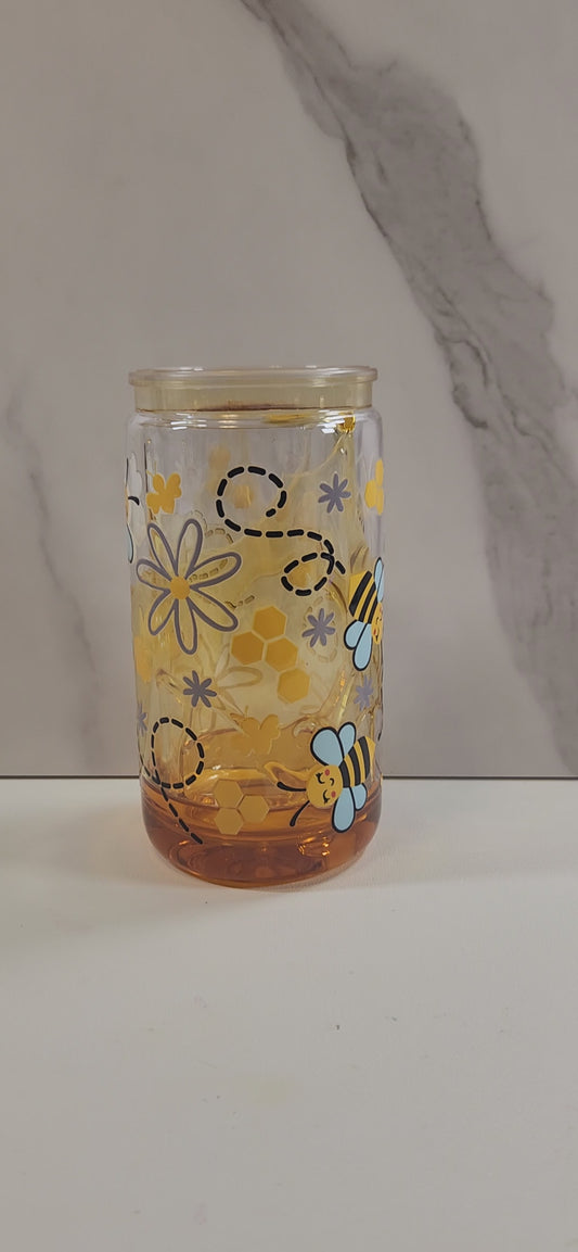 Bee Honey Drip Cup 1