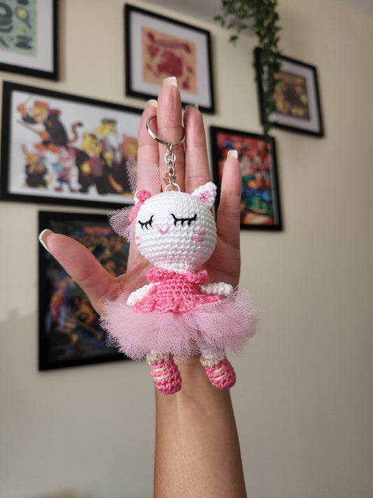 Mini lulu the kitten keychain