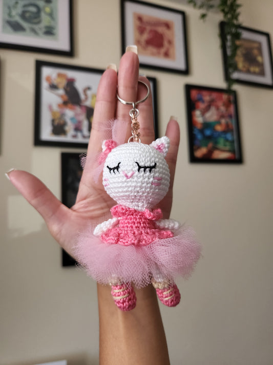 Mini lulu the kitten keychain