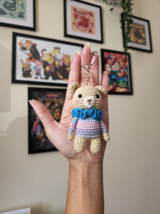 Mini berry the cub keychain